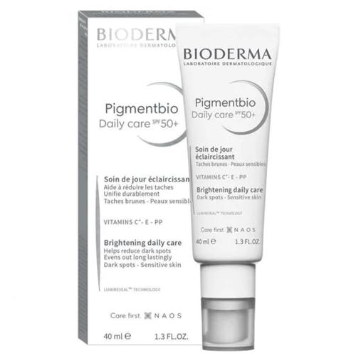 كريم بيوديرما بيجمنتبيو كريم العناية اليومية بمعامل حماية50+ لتفتيح البقع الداكنة للبشرة الحساسة 40مل.110377