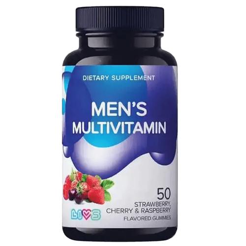 ليفز فيتامينات متعددة للرجال مكمل غذائي لدعم وتعزيز الصحة 50حلاو
