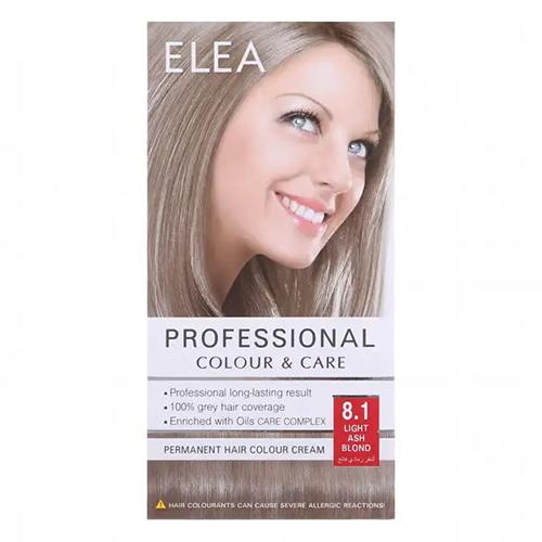 ايليا صبغة الشعر الدائم 8.1 اشقر رمادي فاتح