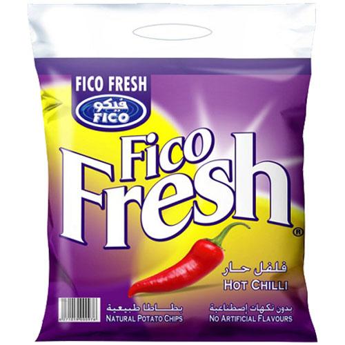 فيكو كيس بطاطا طبيعية بنكهة فلفل حار 20جم 20حبة