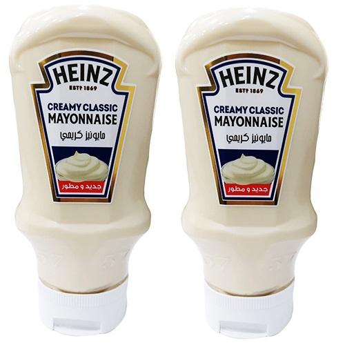 هاينز مايونيز كريمي كلاسيك 400مل 2حبة