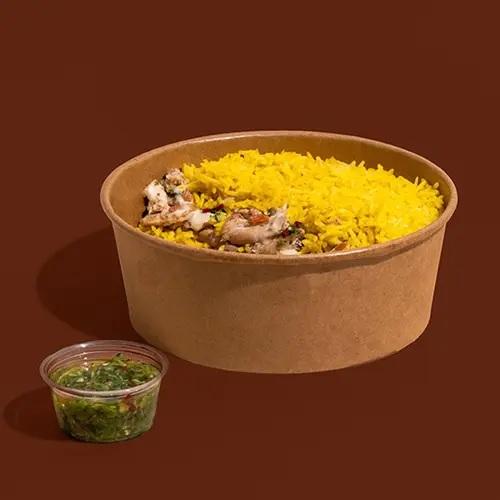 ارز مسحب بالزعفران