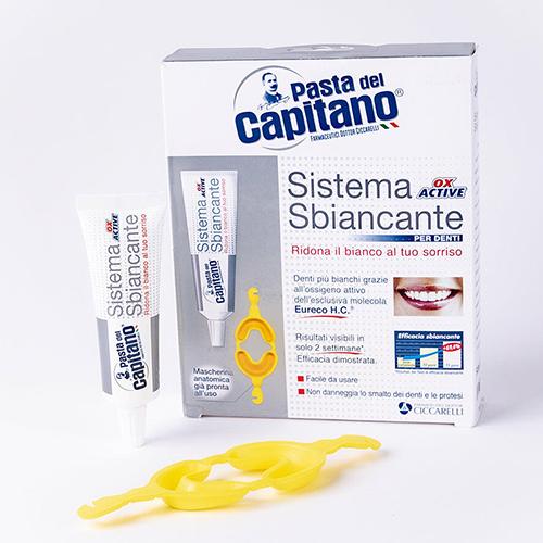 باستا ديل كابيتانو اوه اكس اكتيف نظام التبييض النشط