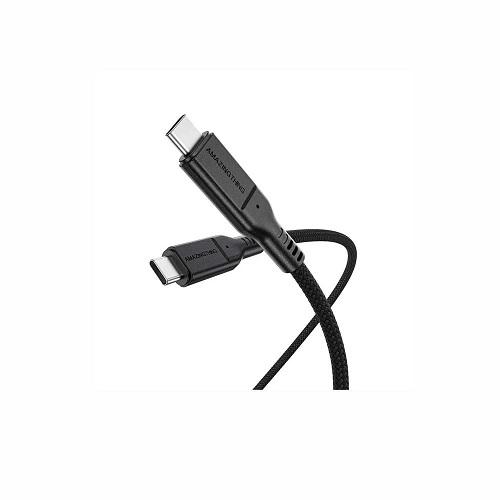 اميزنج ثينج كابل ثاندر برو مع حامل Type C الى Type C بقدره 5.0امبير 240واط جيل2 1.8م اسود