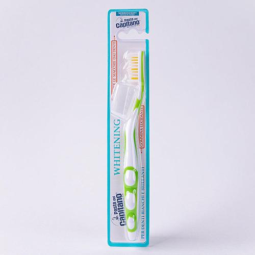 باستا ديل كابيتانو فرشاة اسنان للتبييض الناعم