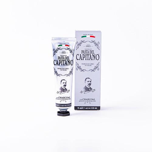 باستا ديل كابيتانو معجون اسنان بالفحم 75مل