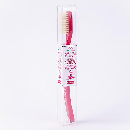 باستا ديل كابيتانو الفرشاة الخاصة من كابيتانو الكلاسيكيه من شعيرات التاينكس احمر