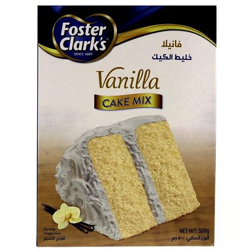 فوستر كلاركس خليط كيك الفانيلا 500جم