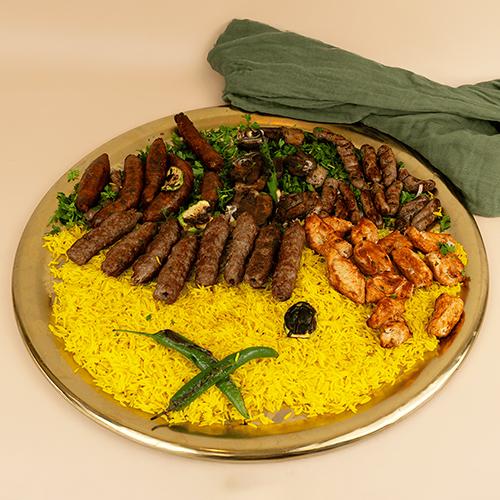 صنية اللمة تكفى من4الى5اشخاص