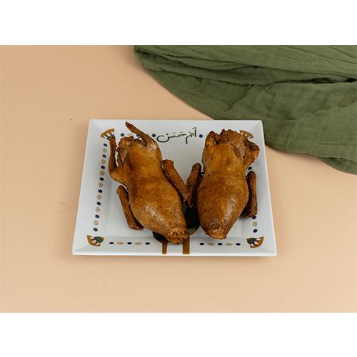 زوج حمام جامبو محشى ارز او فريك