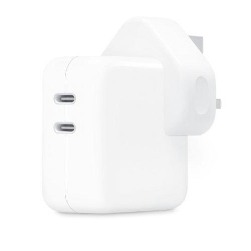 ابل شاحن بمنفذ Type C مزدوج بقوة 35واط موديل رقم.MNWP3ZE/A