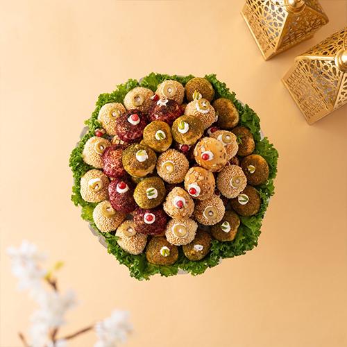 صينية كريستال موالح العيد