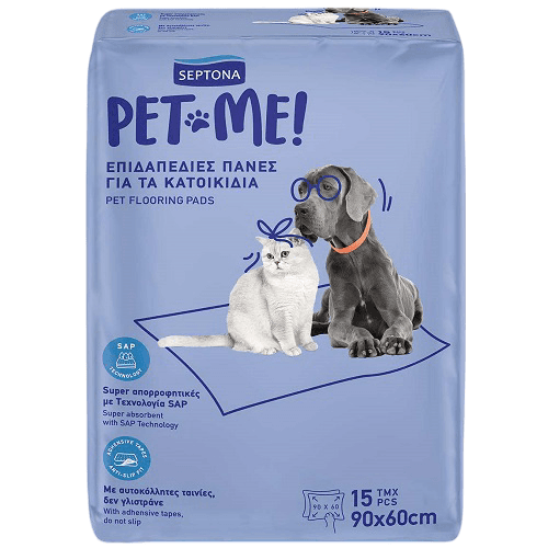 سيبتونا بت مي وسائد ارضية للحيوانات الاليفة 90×60سم 15حبة