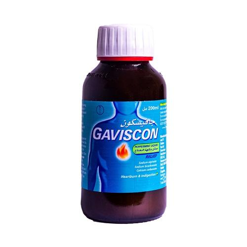 جافيسكون لتخفيف الحموضة وسوء الهضم بنكهة النعناع 200مل