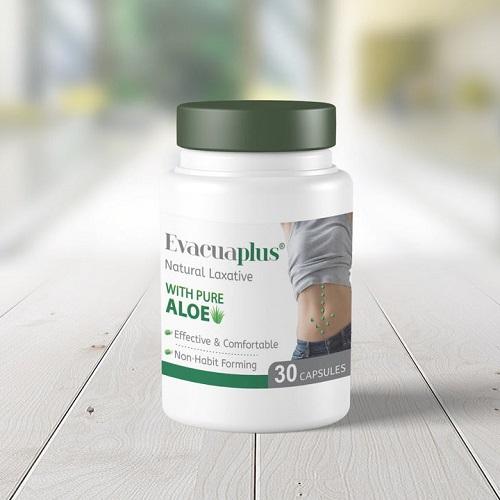 ايفا كيوا بلس ملين طبيعي بالصبار النقي 30كبسولة