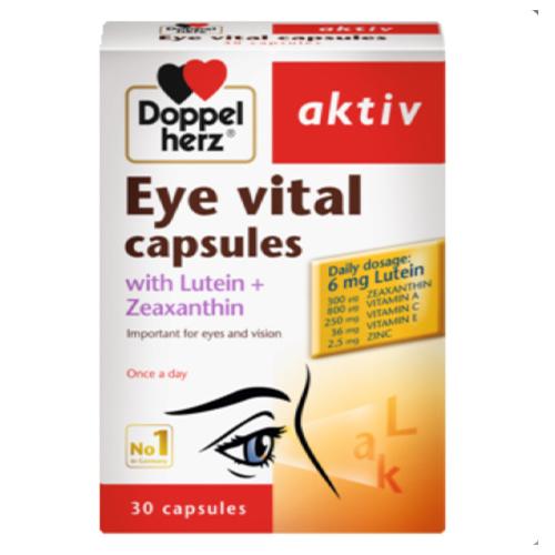 دوبلهرز اكتيف اي فيتال مكمل غذائي للحفاظ على الرؤية مع التقدم في السن 30كبسولة