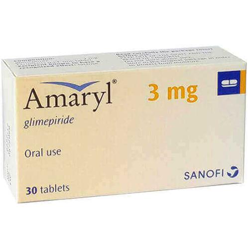 اماريل 3مجم يقلل مستوى السكر في الدم 30قرص