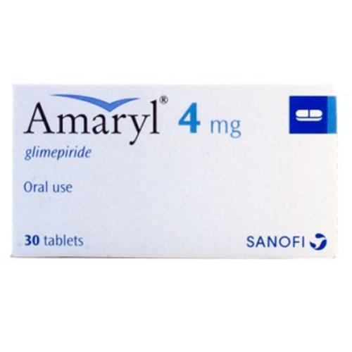 اماريل 4مجم يقلل مستوى السكر في الدم 30قرص