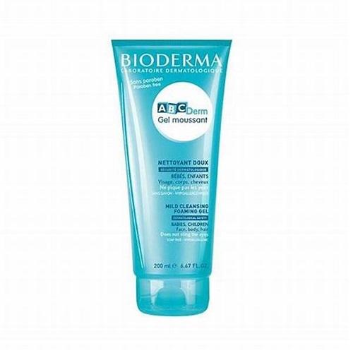 بيوديرما اي بي سي ديرم غسول رغوي لطيف للبشرة 200مل
