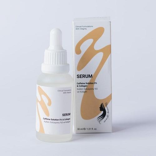 شارمنغ وومن سيروم الكافيين 5%والكولاجين 30% لتقليل الانتفاخ والهالات السوداء 30مل
