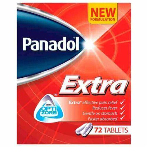 بنادول اكسترا اوبتيزورب مسكن فعال للالم وخافض للحرارة 72قرص
