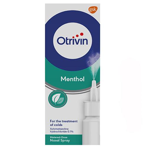 اوتريفين منثول 0.1% بخاخ الانف لتقليل الاحتقان وتسهيل التنفس 10مل