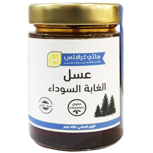 هيلثي كرافتس عسل الغابة السوداء العضوي 400جم