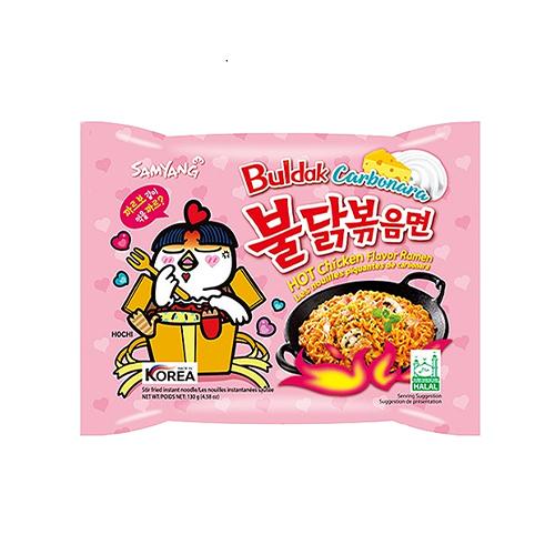 بولداك نودلز سريعه التحضير بالدجاج الحار 130جم