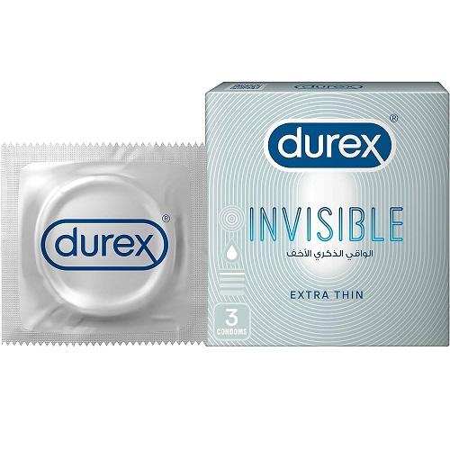 ديوركس انفزيبل واقيات ذكرية فائق النحافة 3واقي ذكري