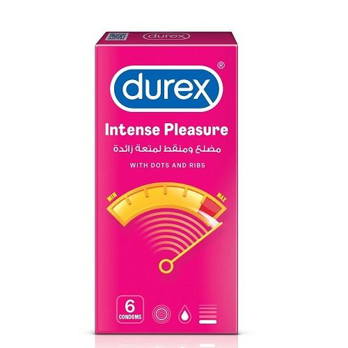ديوركس انتنس بليجر واقيات ذكرية محززة ومنقطة للمتعة المكثفة 6واقي ذكري
