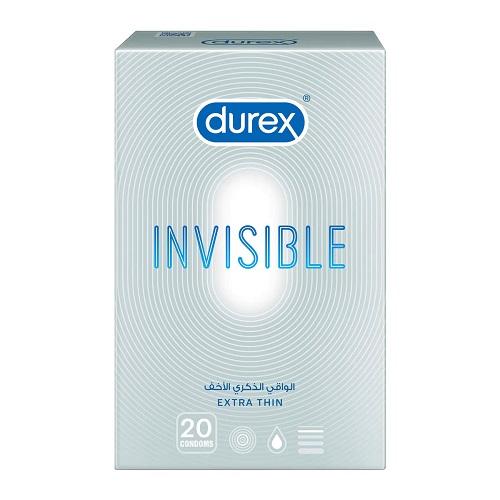 ديوركس انفزيبل واقيات ذكرية فائق النحافة 20واقي ذكري