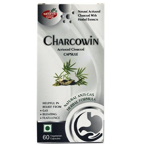 تشاركوين كبسولات الفحم النشط لتخفيف الغازات والانتفاخ 60كبسولة
