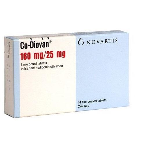 كو ديوفان 160/25مجم لعلاج ارتفاع ضغط الدم 28قرص مغلف