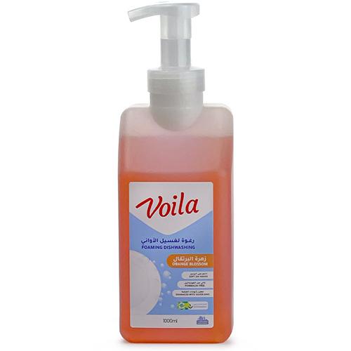 فيولا رغوة لغسيل الاواني البرتقال 1لتر