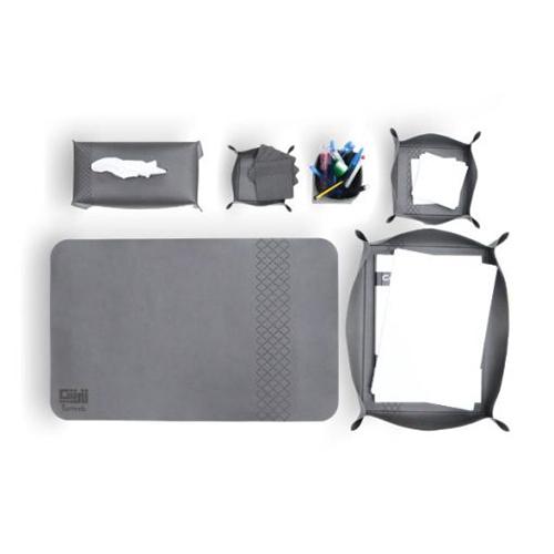 طقم مكتب 6قطع رمادي