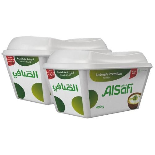 الصافي لبنة فاخرة 400جم 2حبة