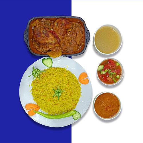 طاجن دجاج فرن