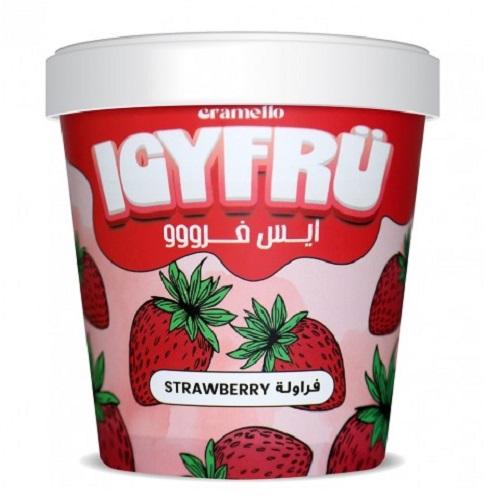 كراميلو ايس كريم فروو بالفراولة 170جم