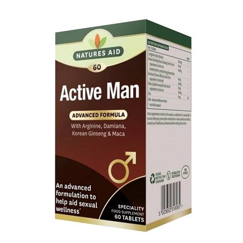 ناتشرز ايد اكتيف مان للمساعدة في تحسين الصحة الجنسية 60قرص