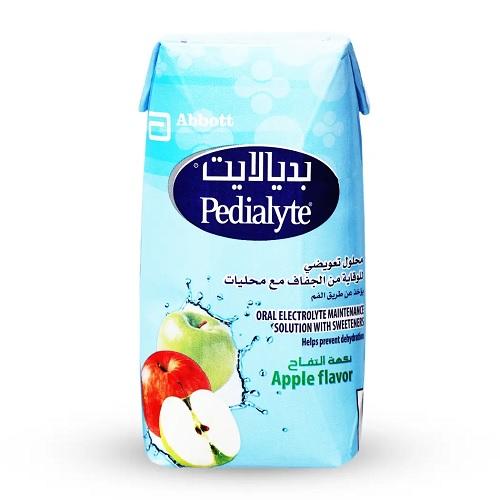 بيديالايت بنكهة التفاح للاسهال والوقاية من الجفاف 200مل