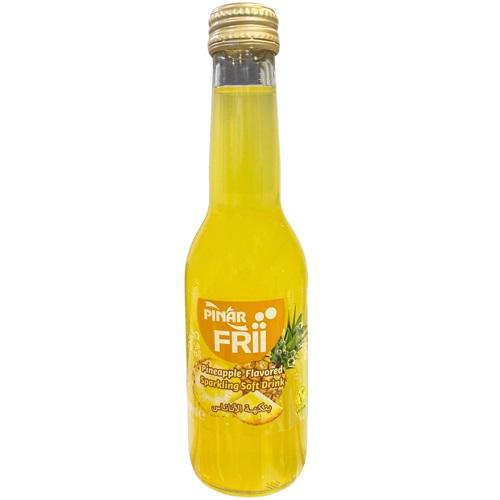 بينار فري عصير فوار بنكهة الاناناس 250مل