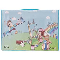 مجموعة ادوات رسم 86قطعة