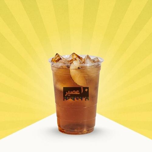 شاي مثلج تفاح وسط