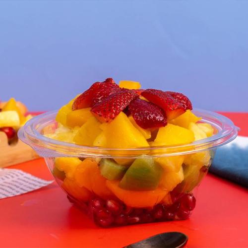 طبق سلطة فواكه صغير