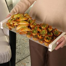 ماعون اكريليك ورخام حلويات