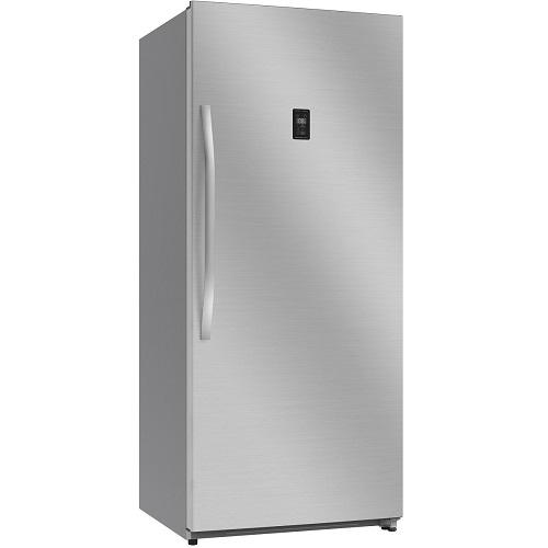 ميديا ثلاجة بفريزر راسي 793لتر مع ضاغط عاكس برو ستيل موديل رقم.MDRU793FGE46RAE