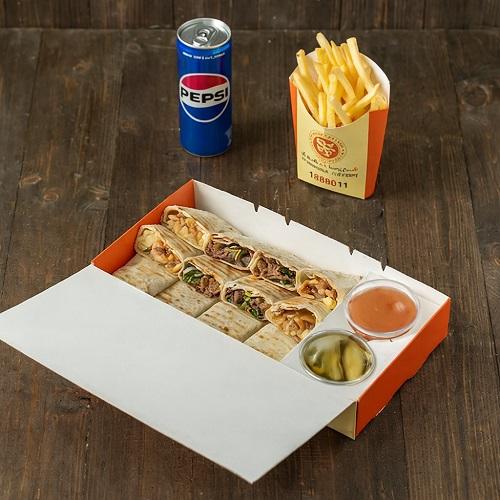 وجبة شاورما فاكتوري كومبو