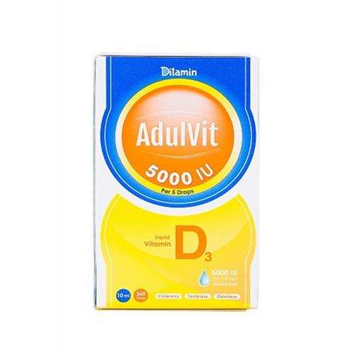 ديتامين ادلفيت قطرات فيتامين د3 5000وحدة دولية 10مل