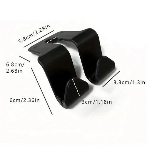 خطاف لمسند مقعد السيارة متعدد الاستخدام 2حبة