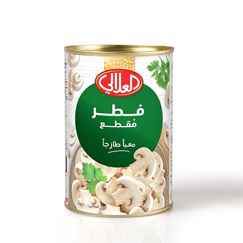 العلالي فطر قطع وسيقان معلب 400جم 